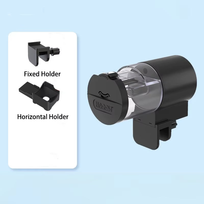 Intelligent Automatic Fish Tank Feeder with 100ml Capacity for Aquariums and Goldfish