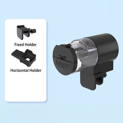 Intelligent Automatic Fish Tank Feeder with 100ml Capacity for Aquariums and Goldfish
