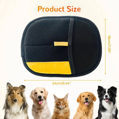 Ultimate Pet Hair Removal Gloves for Cats & Dogs - Eco-Friendly, Reusable, and Efficient Grooming Solution