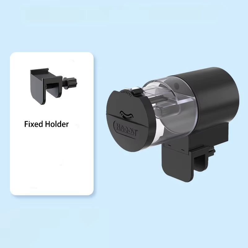 Intelligent Automatic Fish Tank Feeder with 100ml Capacity for Aquariums and Goldfish