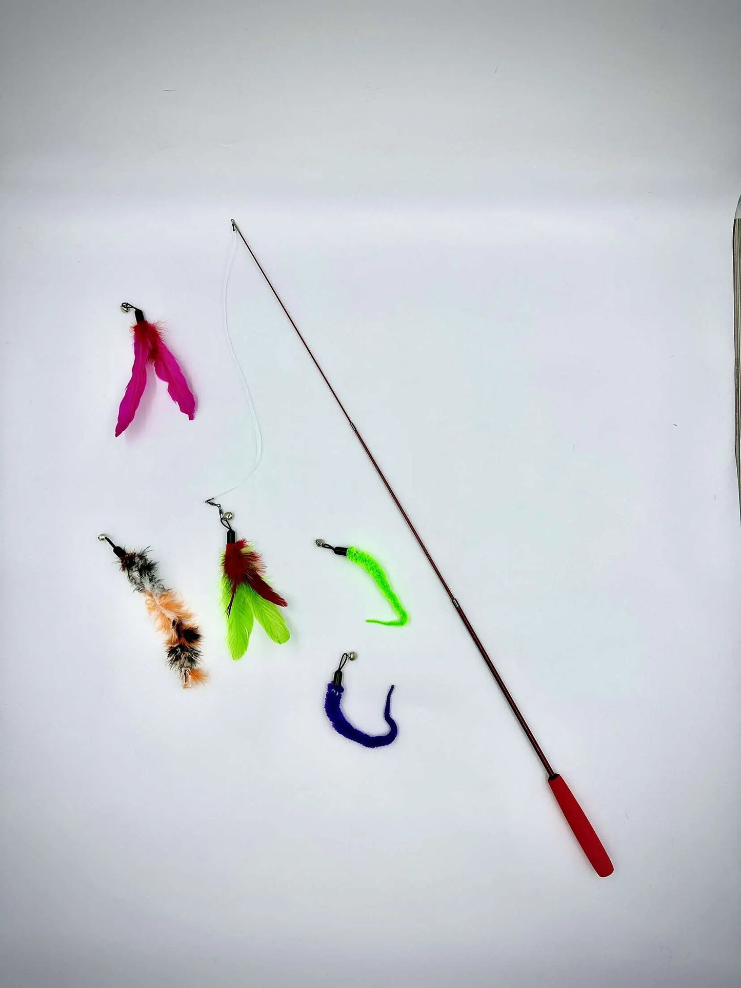 Fishing Feather Cat Toy