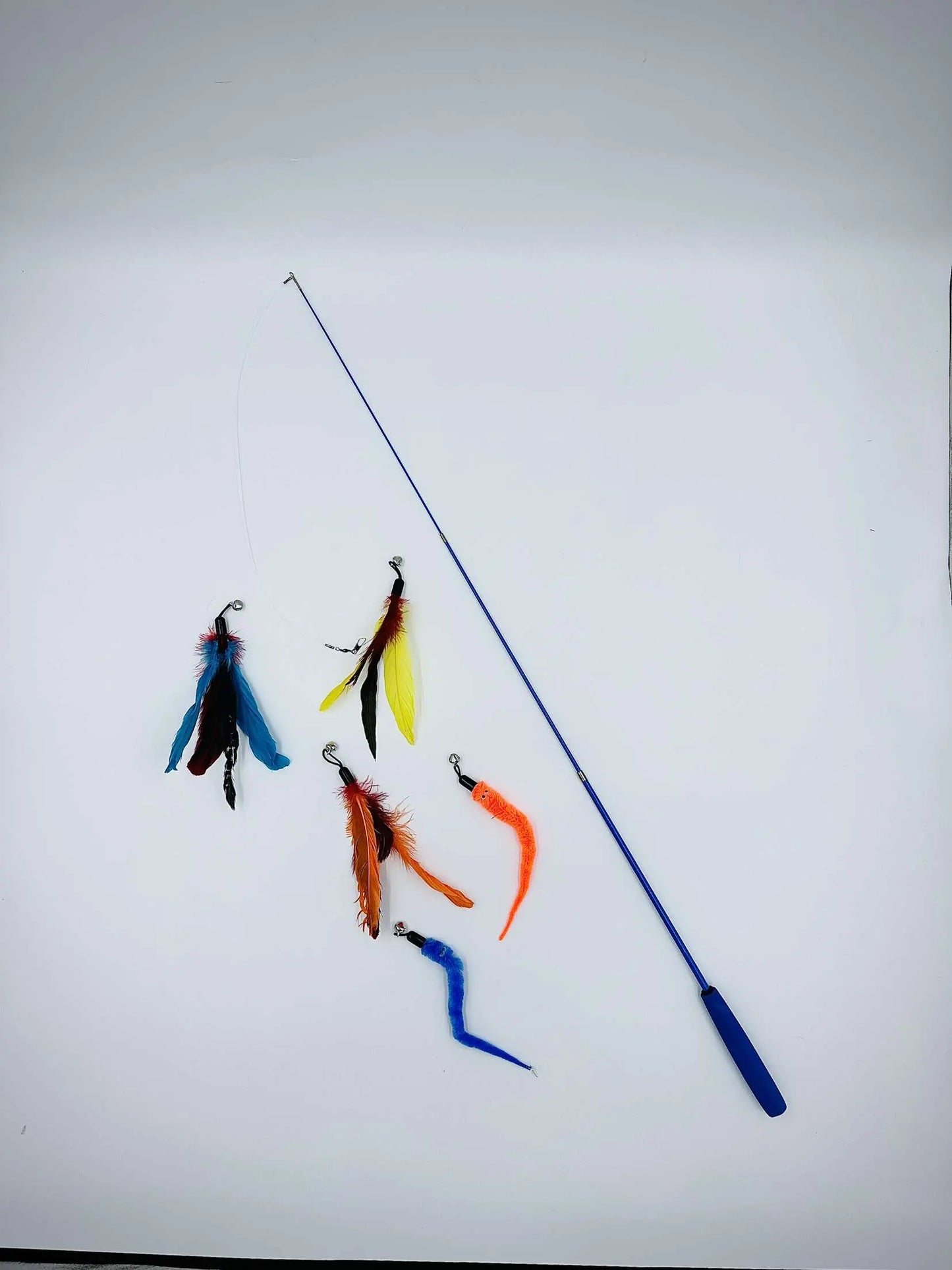 Fishing Feather Cat Toy
