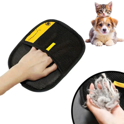 Ultimate Pet Hair Removal Gloves for Cats & Dogs - Eco-Friendly, Reusable, and Efficient Grooming Solution