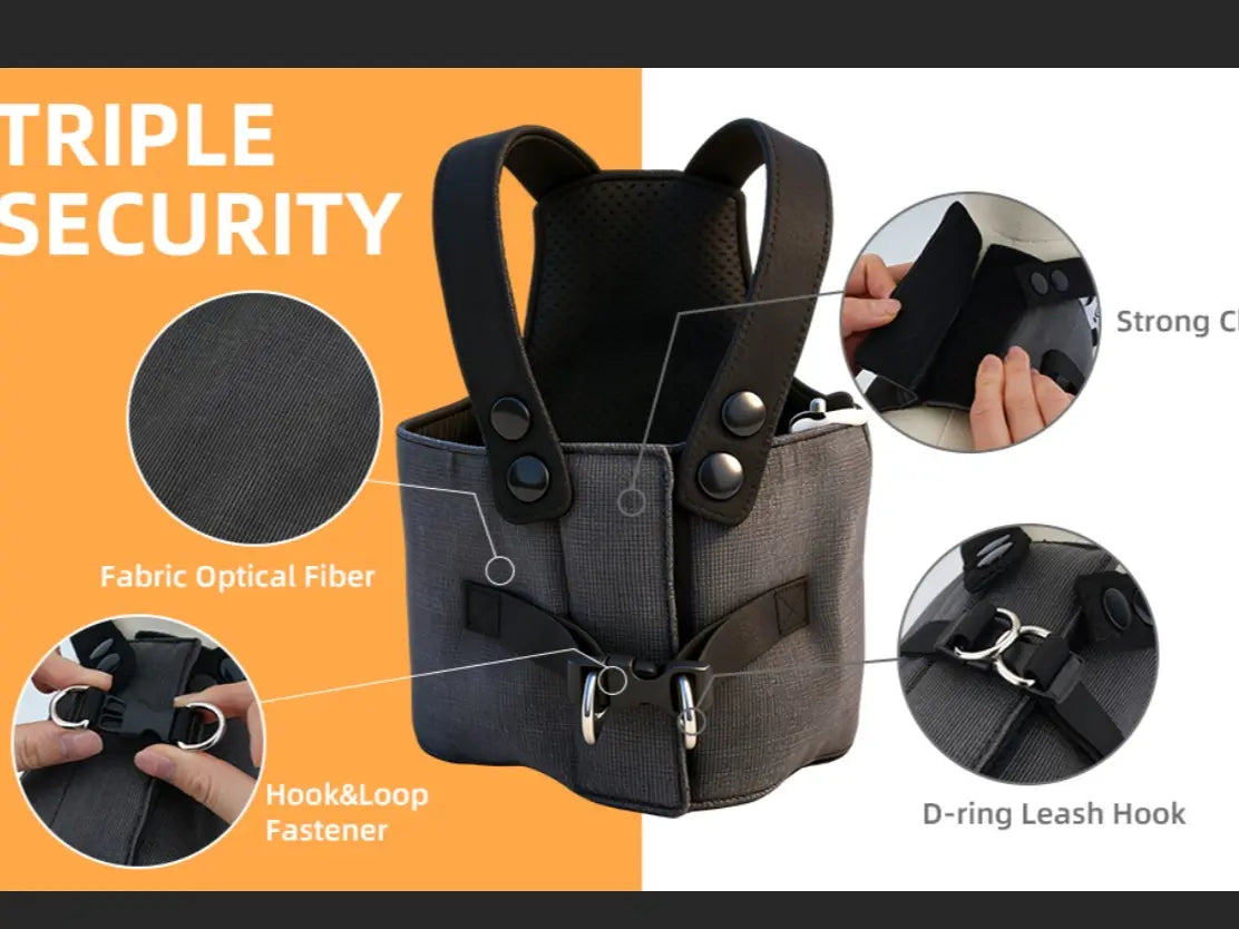 Dog & Cat LED Light-Up Coat - Party Outfits Design for Outdoor Use, Safety & Enhanced Visibility