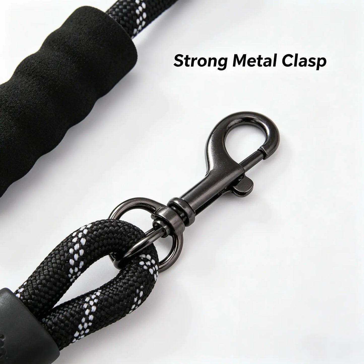 2026 Shockproof Elastic Dog Leash for Training and Daily Walks with Night Glow, Shock Absorption, 360° Rotation, and Anti-Tangle Design for Medium to Large Dogs