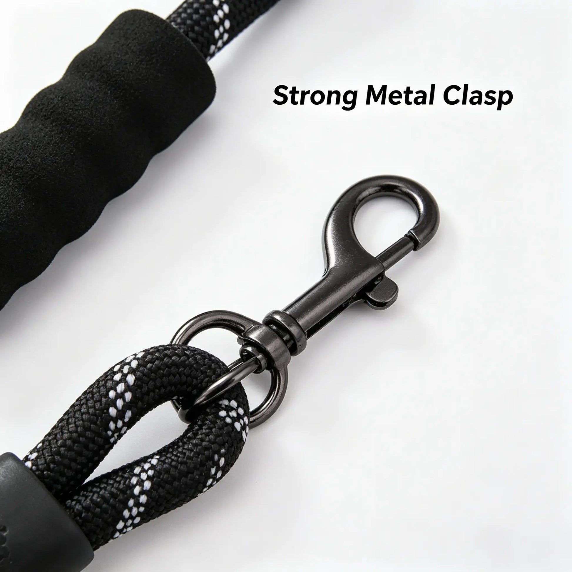 2026 Shockproof Elastic Dog Leash for Training and Daily Walks with Night Glow, Shock Absorption, 360° Rotation, and Anti-Tangle Design for Medium to Large Dogs