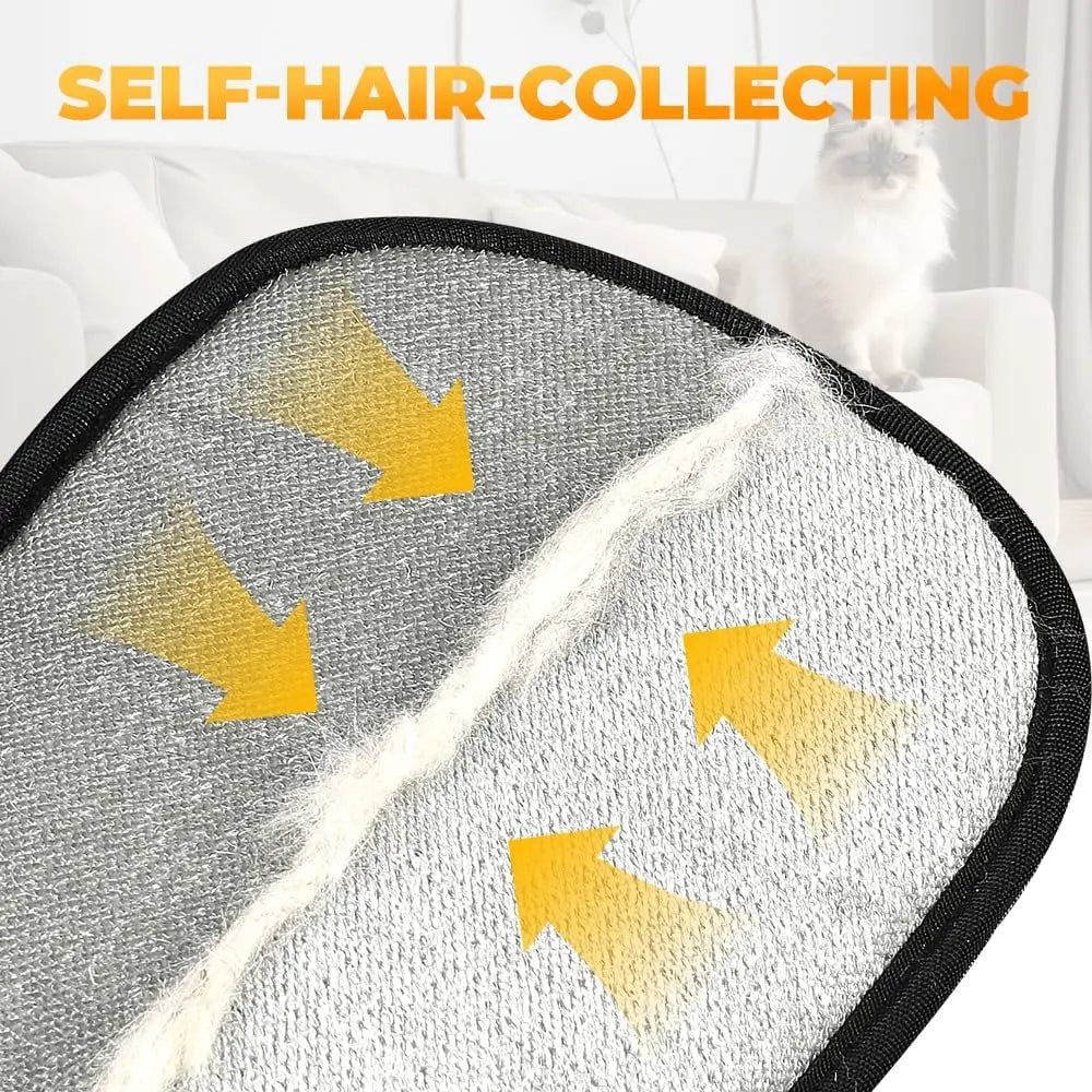 Ultimate Pet Hair Removal Gloves for Cats & Dogs - Eco-Friendly, Reusable, and Efficient Grooming Solution